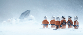 Illustration for article titled Daily life on Hoth, illustrated with Lego
